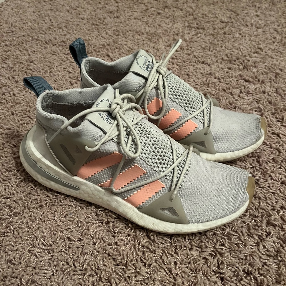 Adidas Gym Shoes (WORN TWICE)